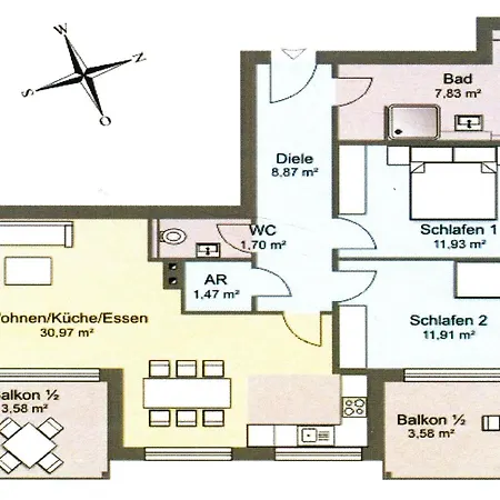 Wiederkehr Whg 08 Wilhelmine Apartmán